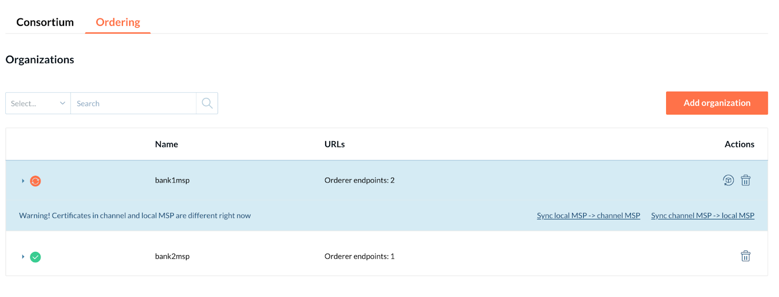 Update MSP system channel